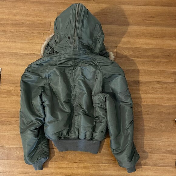 Vintage 1966 Alpha Industries N2B Flying Bomber Jacket Size Large - Picture 2 of 6